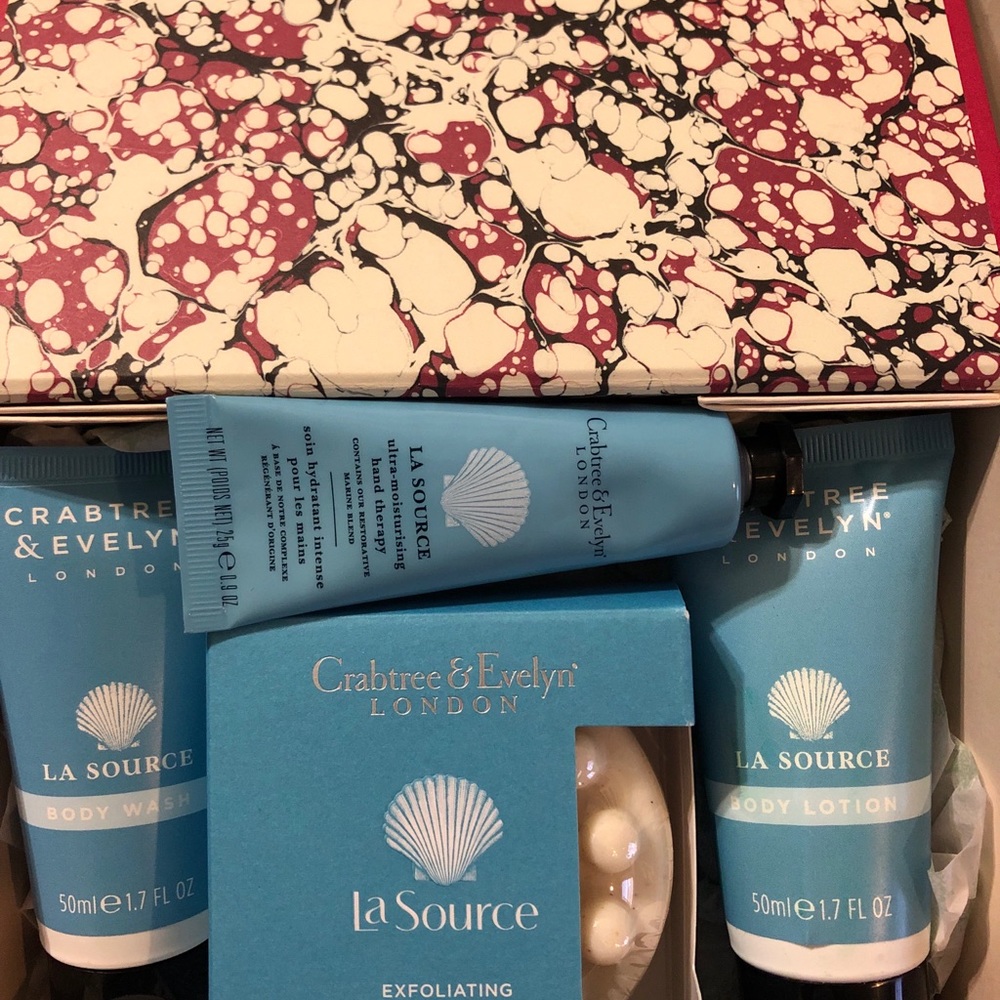 Crabtree & Evelyn London LA Source Boxed Gift Set